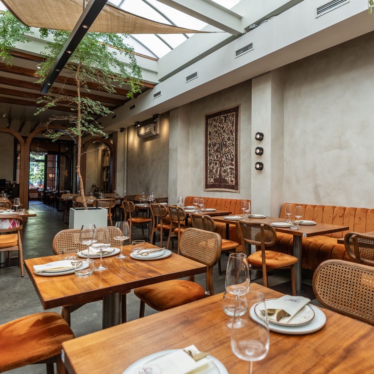 Restaurant interior photography for Dhol & Soul